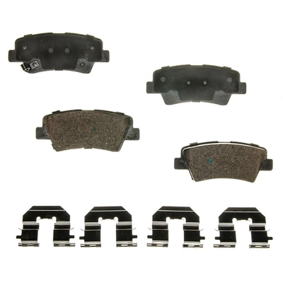 AGNA BRAKES - PLD1313C - Rear Ceramic Disc Brake Pad Set pa1