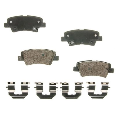 AGNA BRAKES - PLD1544C - Rear Ceramic Disc Brake Pad Set pa1