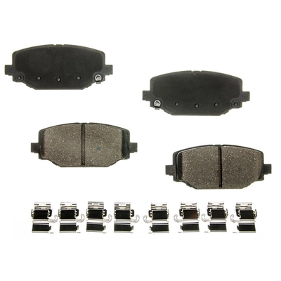 AGNA BRAKES - PLD1596C - Rear Ceramic Disc Brake Pad Set pa1