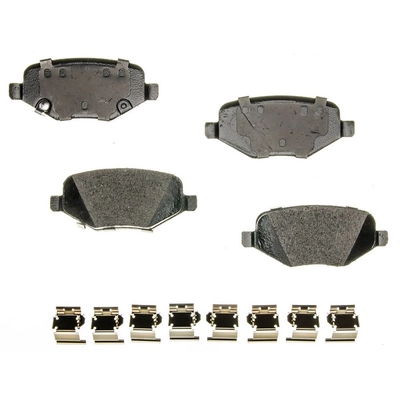 AGNA BRAKES - PLD1657C - Rear Ceramic Disc Brake Pad Set pa1