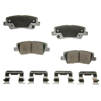 AGNA BRAKES - PLD1659C - Rear Ceramic Disc Brake Pad Set pa1