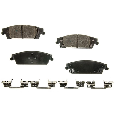 AGNA BRAKES - PLD1707C - Rear Ceramic Disc Brake Pad Set pa1