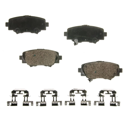 AGNA BRAKES - PLD1729C - Rear Ceramic Disc Brake Pad Set pa1