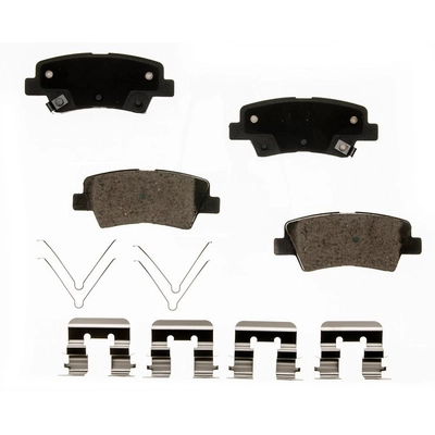 AGNA BRAKES - PLD1813C - Rear Ceramic Disc Brake Pad Set pa1