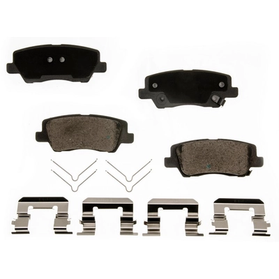 AGNA BRAKES - PLD1839C - Rear Ceramic Disc Brake Pad Set pa1