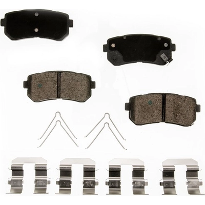 Rear Ceramic Pads by AGNA BRAKES - PLD1856C pa2