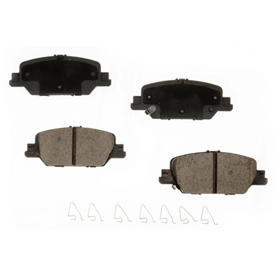 AGNA BRAKES - PLD2037C - Rear Ceramic Disc Brake Pad Set pa1