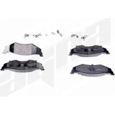 Rear Ceramic Pads by AGNA BRAKES - PLD658C pa3