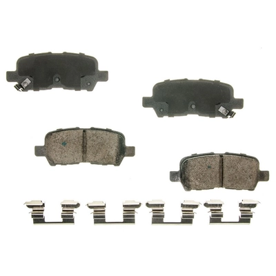 AGNA BRAKES - PLD999C - Rear Ceramic Disc Brake Pad Set pa1