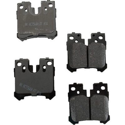 AKEBONO - ACT1283 - Rear Ceramic Pads pa10
