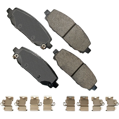 AKEBONO - ACT2186 - Rear Disc Brake Pads pa2