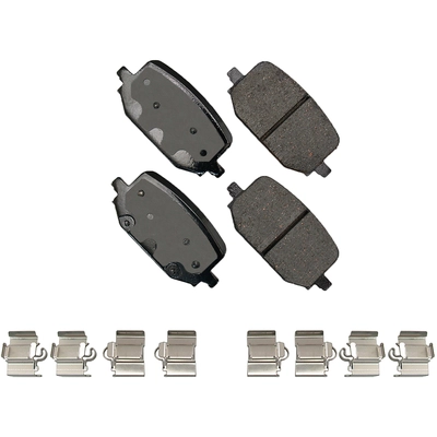 AKEBONO - ACT2232 - Rear Disc Brake Pads pa1