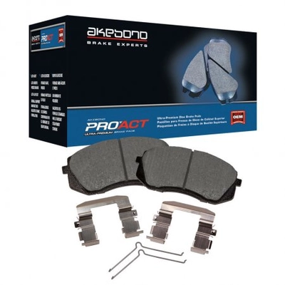 AKEBONO - ACT2372 - Rear Ceramic Pads pa1
