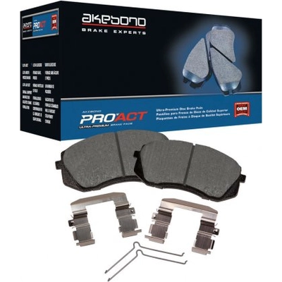 AKEBONO - ACT2383 - Rear Ceramic Pads pa2