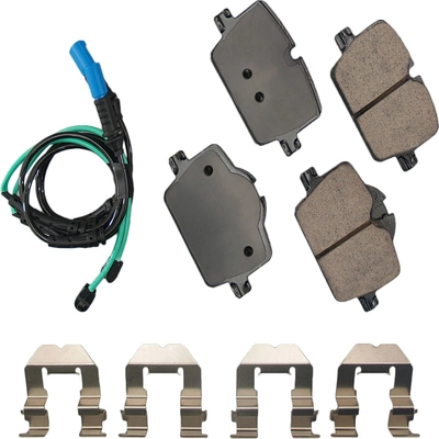 Rear Ceramic Pads by AKEBONO - EUR2221 pa2