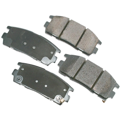 AKEBONO - ACT1275 - Rear Ceramic Pads pa6