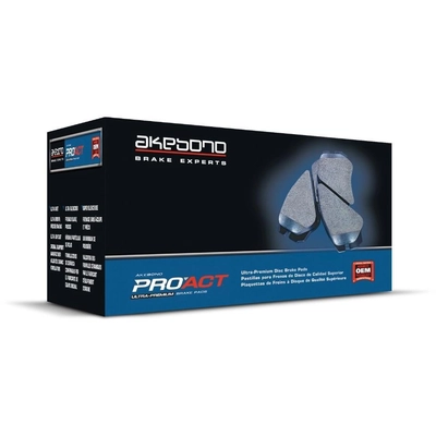 AKEBONO - ACT1679 - Rear Ceramic Pads pa8