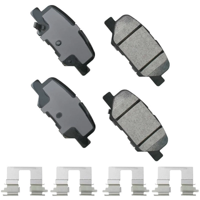 AKEBONO - ACT1679A - Rear Ceramic Pads pa4