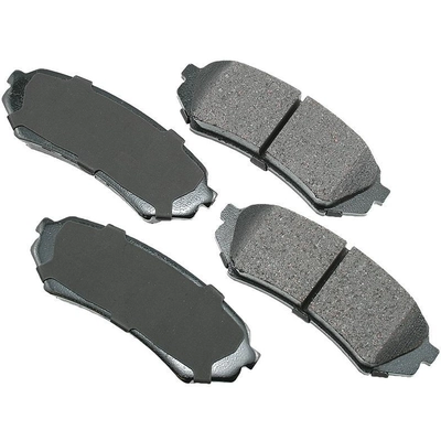 Rear Ceramic Pads by AKEBONO - ACT773 pa7