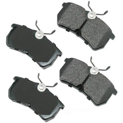 Rear Ceramic Pads by AKEBONO - ACT886 pa11