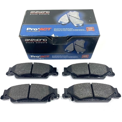 Rear Ceramic Pads by AKEBONO - ACT922 pa6