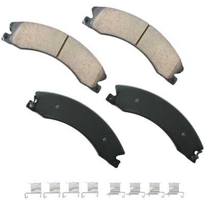 Rear Ceramic Pads by AKEBONO - ASP1411 pa10