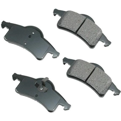 Rear Ceramic Pads by AKEBONO - ASP791 pa6