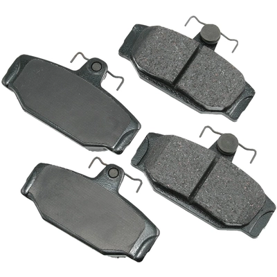 Rear Ceramic Pads by AKEBONO - EUR391 pa7