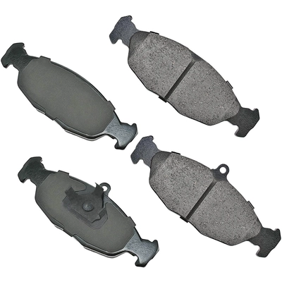 Rear Ceramic Pads by AKEBONO - EUR688 pa6