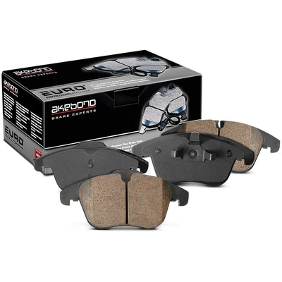 Rear Ceramic Pads by AKEBONO - EUR688A pa3