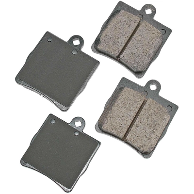 AKEBONO - EUR779 - Rear Ceramic Pads pa6