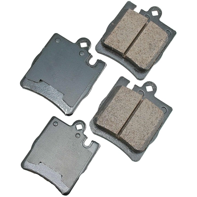 AKEBONO - EUR873 - Rear Ceramic Pads pa6