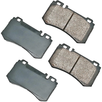 AKEBONO - EUR984 - Rear Ceramic Pads pa6