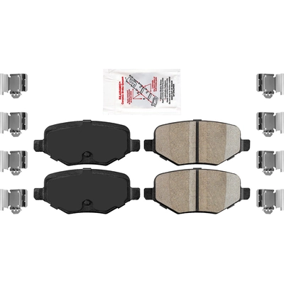 Rear Ceramic Pads by AMERIBRAKES - PRC1377A pa2