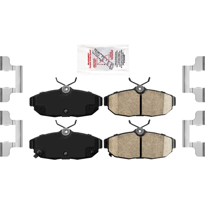 Rear Ceramic Pads by AMERIBRAKES - PRC1562 pa1