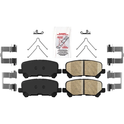 Rear Ceramic Pads by AMERIBRAKES - PRC1585 pa1