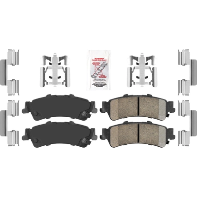Rear Ceramic Pads by AMERIBRAKES - PRC792A pa2