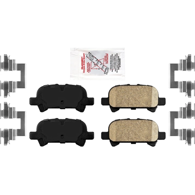 Rear Ceramic Pads by AMERIBRAKES - PRC828 pa2