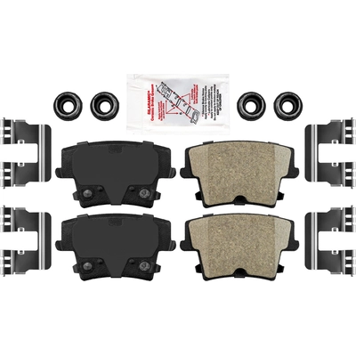 Rear Ceramic Pads by AMERIBRAKES - PTC1057 pa2