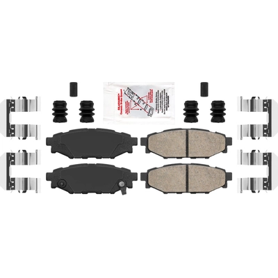 Rear Ceramic Pads by AMERIBRAKES - PTC1114 pa2
