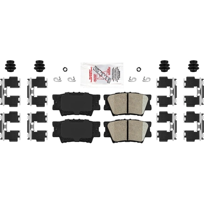 Rear Ceramic Pads by AMERIBRAKES - PTC1212 pa2