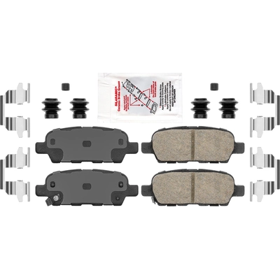 Rear Ceramic Pads by AMERIBRAKES - PTC1288 pa2