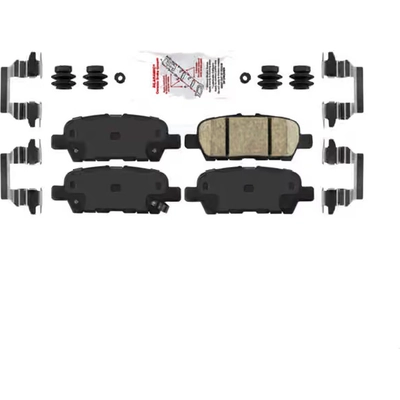 Rear Ceramic Pads by AMERIBRAKES - PTC1393 pa3