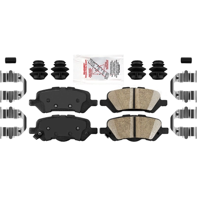 Rear Ceramic Pads by AMERIBRAKES - PTC1402 pa2