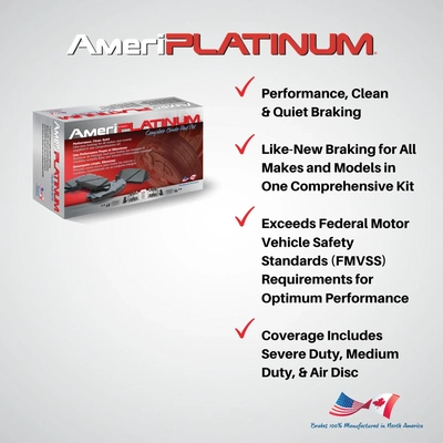Rear Ceramic Pads by AMERIBRAKES - PTC1430A pa2