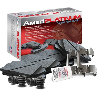 Rear Ceramic Pads by AMERIBRAKES - PTC1468 pa2