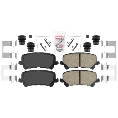 Rear Ceramic Pads by AMERIBRAKES - PTC1724 pa2
