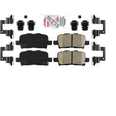 Rear Ceramic Pads by AMERIBRAKES - PTC865 pa3