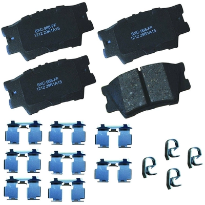 BENDIX - SBC1212 - Rear Disc Brake Pad Set pa1