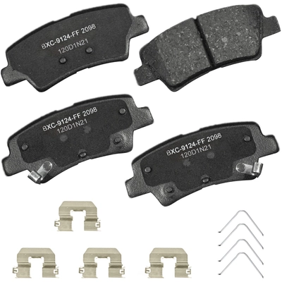 BENDIX - SBC2098 - Ceramic Rear Disc Brake Pads pa1